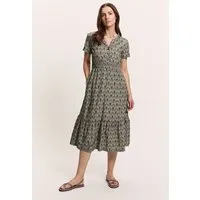 Tranquillo Kleid Idaa aus EcoVero™ Viskose - green tulip / 38 – Produktbild 1 von 2