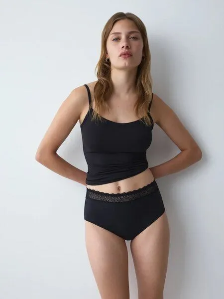 Triumph Triumph Midi-Slips 2er-Pack | Feel of Modal | weich, Schwarz, – Produktbild 4 von 4