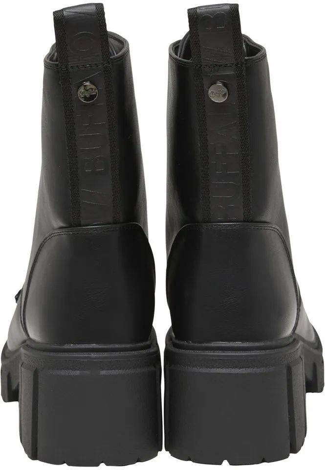 Buffalo Buffalo ZORA FRONT ZIP - VEGAN NAPPA Stiefel, Schwarz, – Produktbild 2 von 5