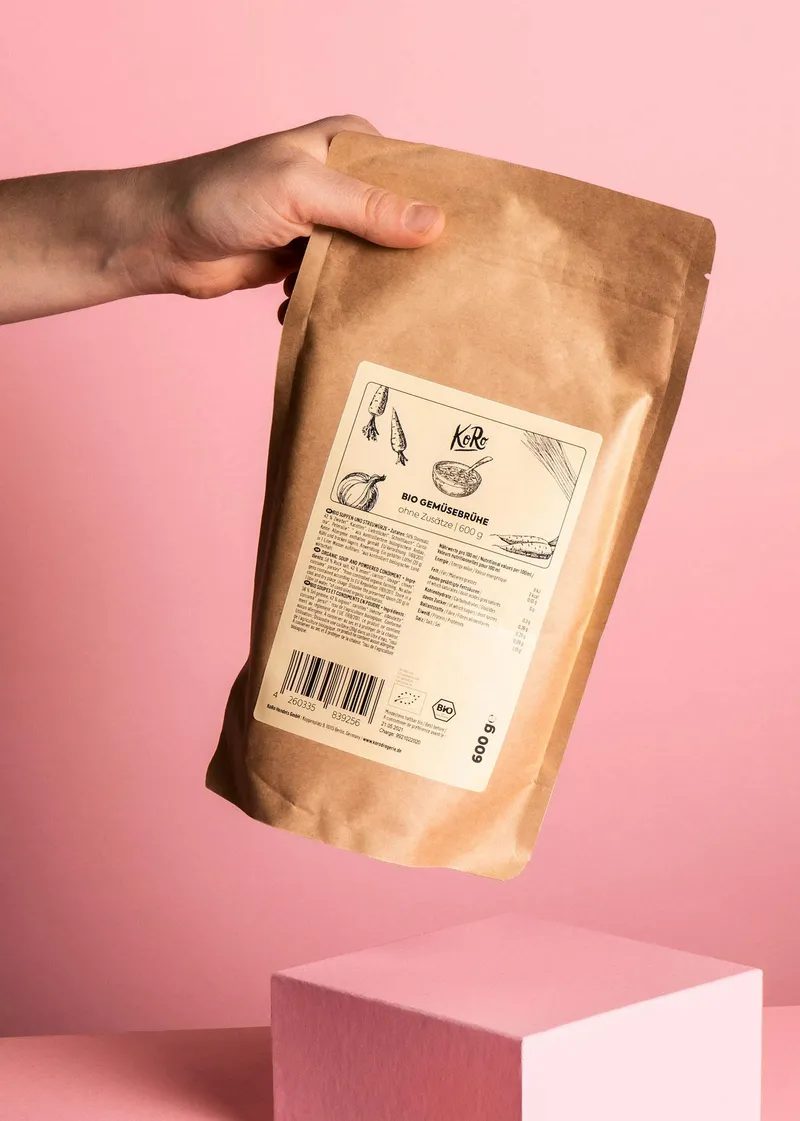 KoRo Bio Gemüsebrühe 600 g – Produktbild 1 von 5