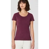 HempAge HempAge Damen T-Shirt mit Rollsaum Hanf/Bio-Baumwolle, Rioja, – Produktbild 1 von 1