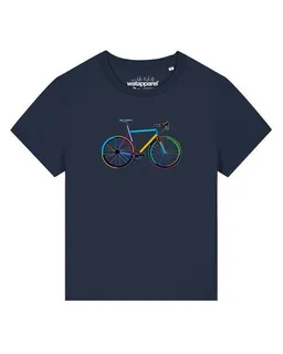 watapparel watapparel T-Shirt Frauen Fahrrad by night – Produktbild 1 von 1