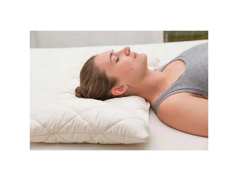 Prolana Prolana ergonomisches Kopfkissen 40x60 cm 270g mit Latexfüllung, Satin – Produktbild 1 von 1
