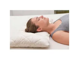Prolana Prolana ergonomisches Kopfkissen 40x80 cm 400g mit Latexfüllung, Satin – Produktbild 1 von 1