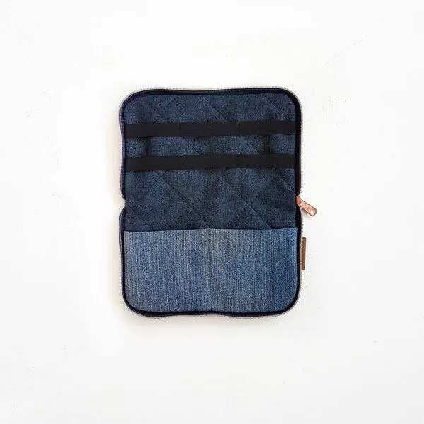 Bridge&Tunnel Bridge&Tunnel Kabel-Organizer Denim, Blau, – Produktbild 3 von 3
