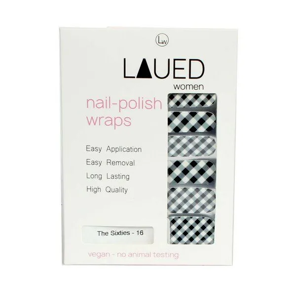 Vargu Vargu LAUED vegane Nagelfolien textile fusion, The sixties, – Produktbild 3 von 4
