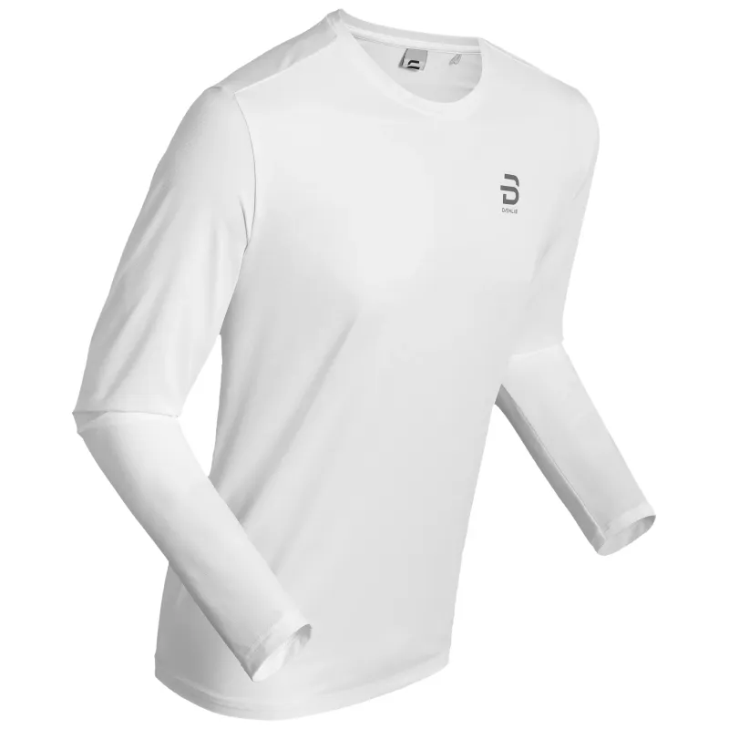 Daehlie Sportswear Langarmshirt Daehlie Sportswear Tempo, Blanc, – Produktbild 1 von 1