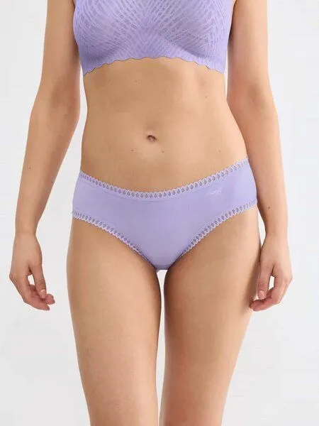 Sloggi Sloggi 3er Pack GO Crush Hipster Slip Bio-Baumwolle, Lilac - light combination, – Produktbild 2 von 4