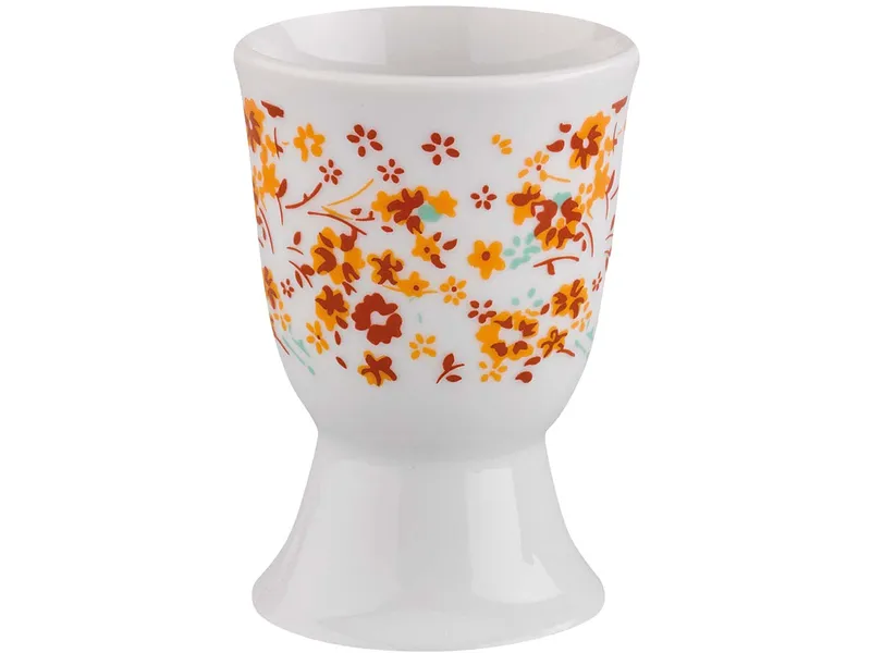 cilio cilio Eierbecher "AMICI" aus Porzellan mit Dekor, H 7 cm, Ø 5cm, Blumen, – Produktbild 1 von 1