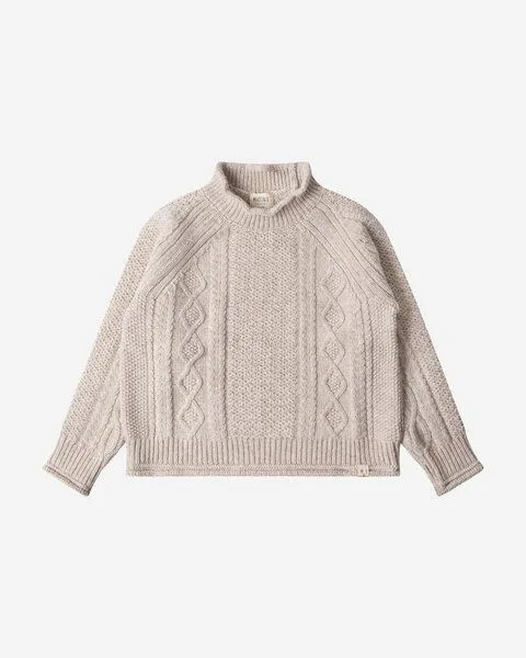 MATONA Matona Pullover | Coast Sweater | aus Wolle und Baumwolle | GOTS-zertifiziert, Salt, – Produktbild 3 von 3