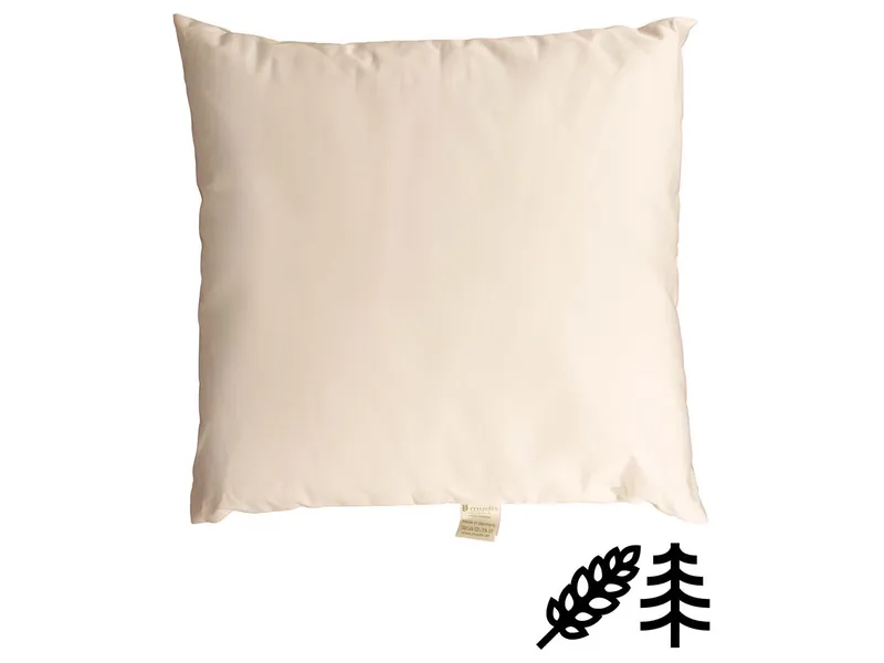 mudis mudis Kopfkissen 40 x 40 cm Dinkelspelz/Zirbenholz – Produktbild 1 von 1