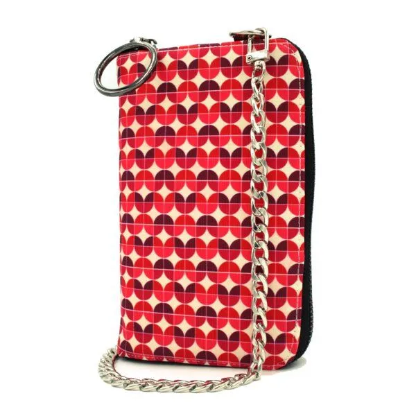 Seegarn Seegarn-Täschle / 2in1 Handy-Tasche und Geldbeutel (MB34), K1 - kette silber, – Produktbild 2 von 5