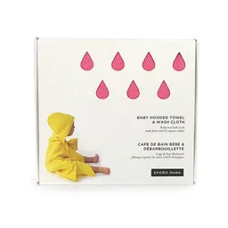 EKOBO EKOBO Kapuzentuch & Waschlappen Flamingo im Set – Produktbild 1 von 1