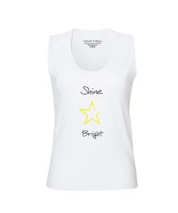 Human Family Human Family Trendiges Damen Top "Lounge Star" in white – Produktbild 1 von 1