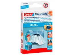 Tesa tesa Doppelseitige Selbstklebestrips 'Powerstrips' small, 14 Stk. – Produktbild 1 von 1