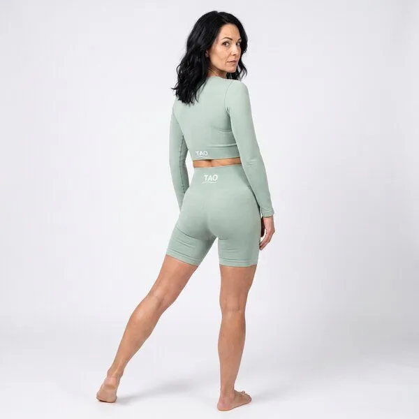 TAO Sportswear TAO Sportswear Balance Sporty Leggings Short, Iceberg green, – Produktbild 1 von 3