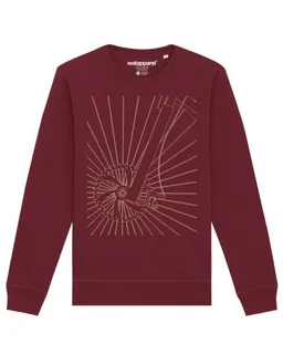 watapparel watapparel Sweatshirt Unisex Fahrradspeichen – Produktbild 1 von 1