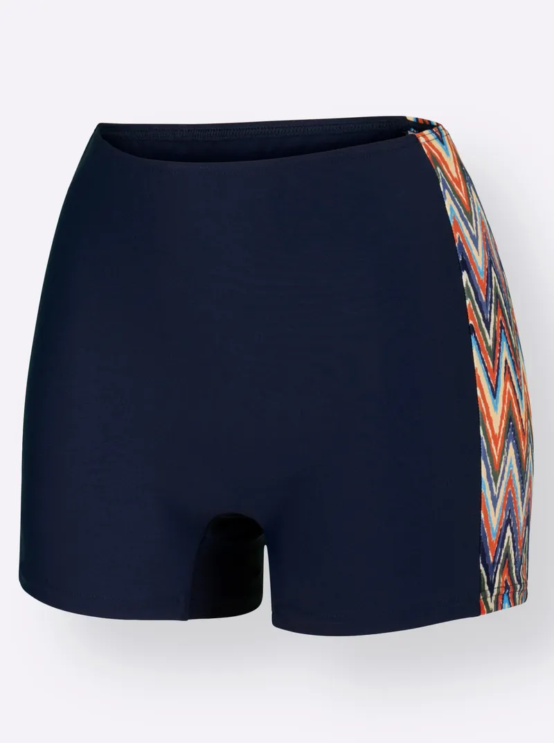 feel good Bikini-Hose marine-bunt-bedruckt, Marine-bunt-bedruckt, – Produktbild 2 von 2