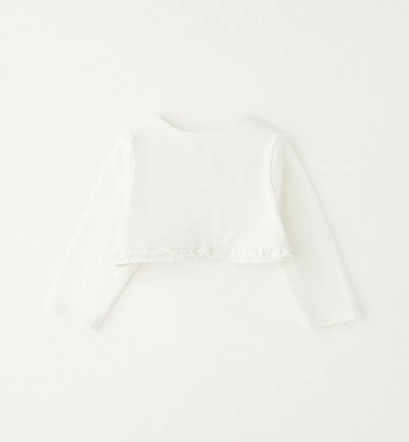 IDO IDO Cardigan BABY GIRL SWEATER, Weiß, – Produktbild 2 von 2