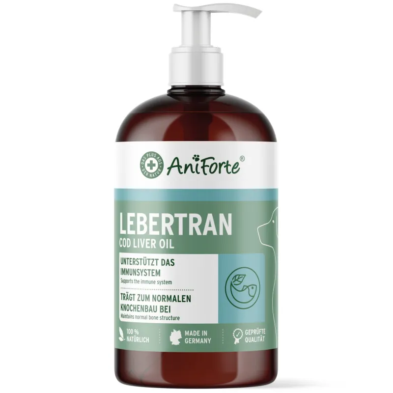 AniForte AniForte Lebertran 500 ml – Produktbild 1 von 2