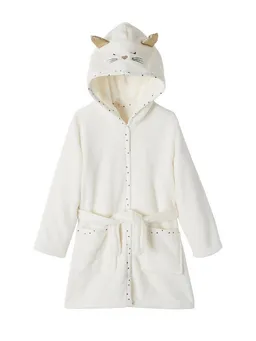 Vertbaudet Vertbaudet Morgenmantel Mädchen Morgenmantel aus Plüsch KATZE, Polyester – Produktbild 1 von 1
