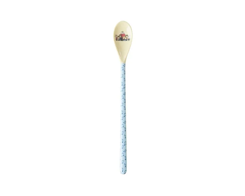 RICE RICE Latte-Macchiato-Löffel Latte-Löffel Snoopy-Design, 6er-Set, extra lang, Melamin BPA-frei – Produktbild 2 von 2