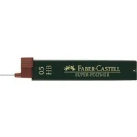 Faber-Castell 12 Faber-Castel Ersatzmine für Druckbleistifte 'Super-Polymer' 0,5 mm HB – Produktbild 1 von 1