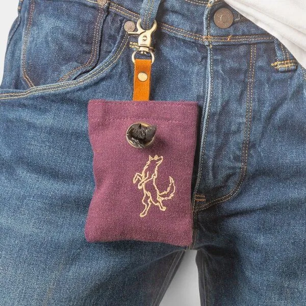 Dragolina Dragolina Dog Poop Bag Poo, Aubergine (lila), – Produktbild 2 von 2