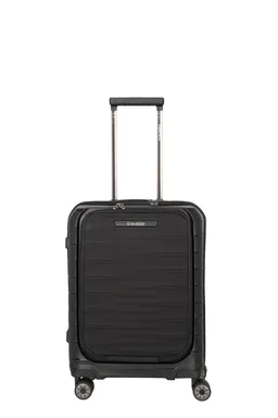 Travelite Travelite Mooby Trolley S mit Vortasche, 4-Rollen Schwarz – Produktbild 1 von 1