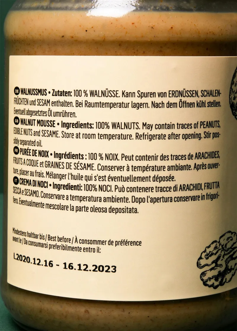KoRo Walnussmus 500 g – Produktbild 3 von 5