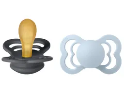 BIBS BIBS Schnuller Naturlatex "Supreme" 2er Pack symmetrisch 0-6 Monate – Produktbild 1 von 1