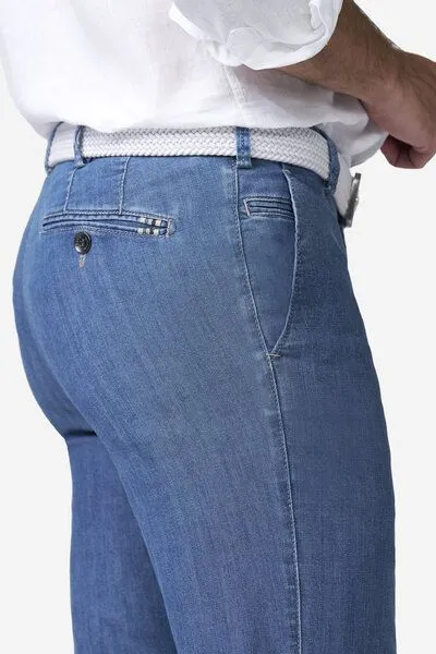 Meyer MEYER Ultraleichte Jeans, Blau (light blue), – Produktbild 4 von 4