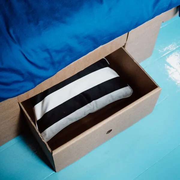 ROOM IN A BOX ROOM IN A BOX GRID Bett Schubladen-Set, Braun, – Produktbild 3 von 4