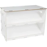 WERKHAUS WERKHAUS Abdeckplatte Schuhregal | stapelbar, Weiß, – Produktbild 1 von 1