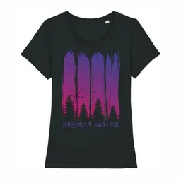 roots of compassion roots of compassion Bäume T-Shirt bio & fair & vegan - taillierter Schnitt - Wald, Natur, Vögel – Produktbild 1 von 1