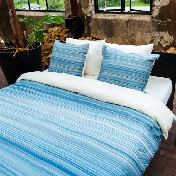Kayori Kayori Goko Baumwolle satin, Blau, – Produktbild 1 von 3