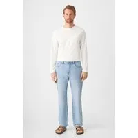 DAWN Herren Jeans DUSK Regular Straight DAWN Bio-Baumwolle, Bright blue, – Produktbild 2 von 6