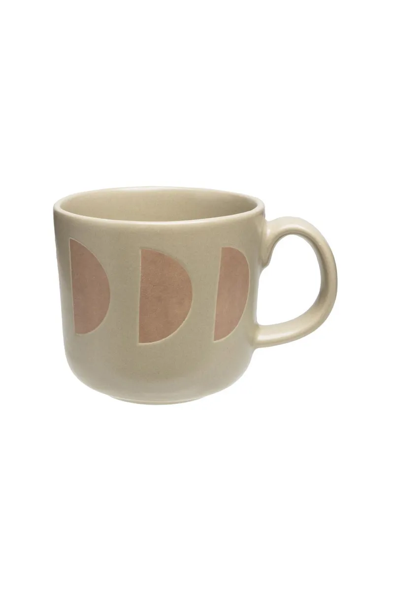 Tranquillo Tasse ART DECO 400 ml - creme – Produktbild 1 von 2