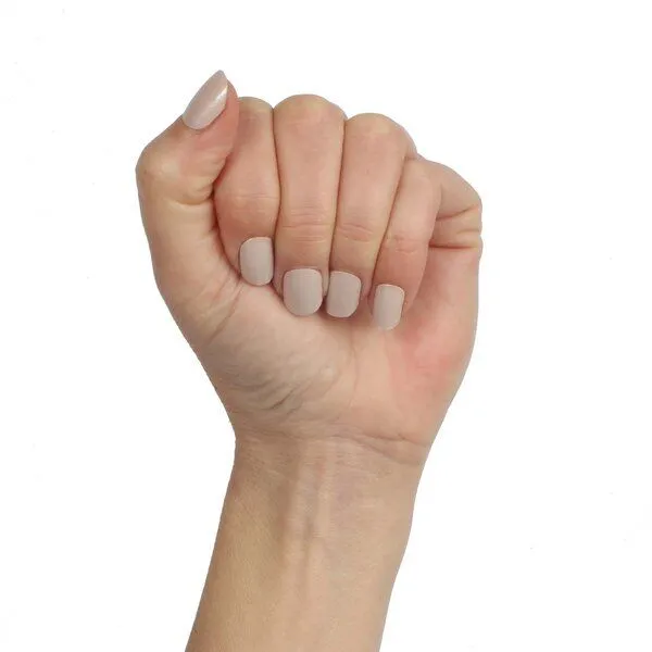Vargu Vargu LAUED vegane Nagelfolien solid, Brown, – Produktbild 2 von 4