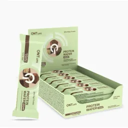 QNT Haselnuss-Protein-Nahrung QNT Vegan Wafer Bar – Produktbild 1 von 1