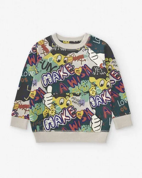 NAADA NAADA Sweatshirt Graffiti – Produktbild 2 von 4