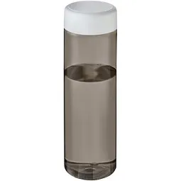 Unbranded H2O Active® Eco Vibe 850 ml Wasserflasche mit Drehdeckel, kohle, weiß – Produktbild 1 von 1