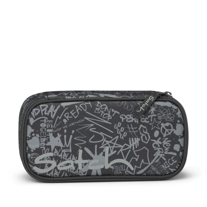 Satch Satch Schulzubehör Schlamperbox Kollektion 2026, Greyblack, – Produktbild 1 von 1