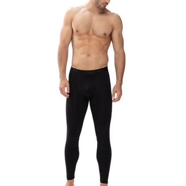 mey Mey Herren lange Unterhose aus PIMA Baumwolle "Long Shorts", Schwarz, – Produktbild 1 von 2