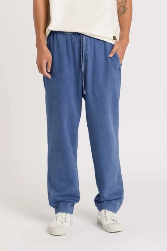 Kings Of Indigo Kings of Indigo Herren vegan Hose Martin Quennell Mid Washed Blau, Dunkelblau, – Produktbild 2 von 2