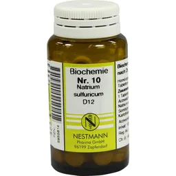 Nestmann Pharma BIOCHEMIE 10 Natrium sulfuricum D 12 Tabletten 100 St Tabletten – Produktbild 1 von 1