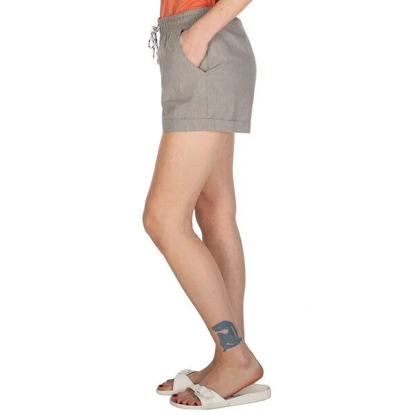 Iriedaily Iriedaily Chambray Girl Short, Grau, – Produktbild 3 von 4