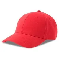 Atlantis Headwear Atlantis Headwear Damen / Herren Cap mit Metallverschluss 1-farbig One Size Mützenschirm, Rot, – Produktbild 1 von 1