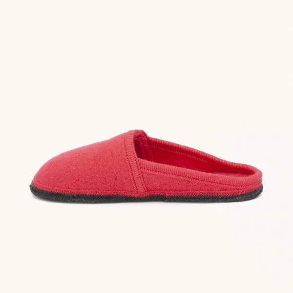 Gottstein Gottstein Filz-Hausschuh Villach - Pantoffel für Damen & Herren aus 100% Schurwolle, Rot, – Produktbild 4 von 4