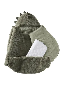 Vertbaudet Vertbaudet Fußsack 2-in-1 Baby Ausfahrsack/Wickelunterlage, Plüsch, 1er-Pack – Produktbild 1 von 1